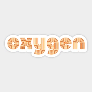 Oxygen Sticker